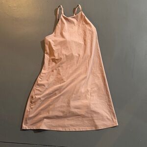 Elegant Pink Slip Dress
